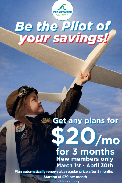 You’re in the captain’s chair — choose how and when you use your membership. 3 Months for $60 Just $20month (2)